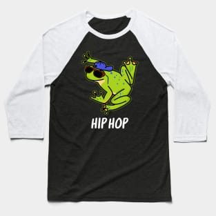 Hip Hop Cute Frog Pun Baseball T-Shirt